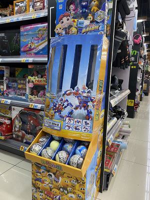 Картонные стойки для игрушек